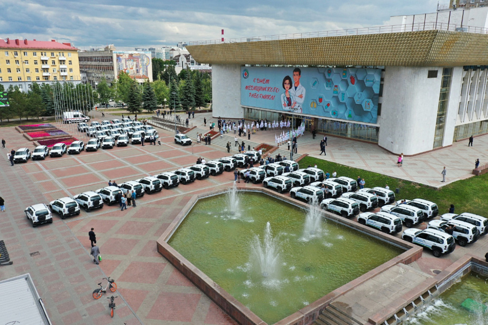 Медучреждения Башкортостана получили 56 новых автомобилей Медучреждения Башкортостана получили 56 новых автомобилей