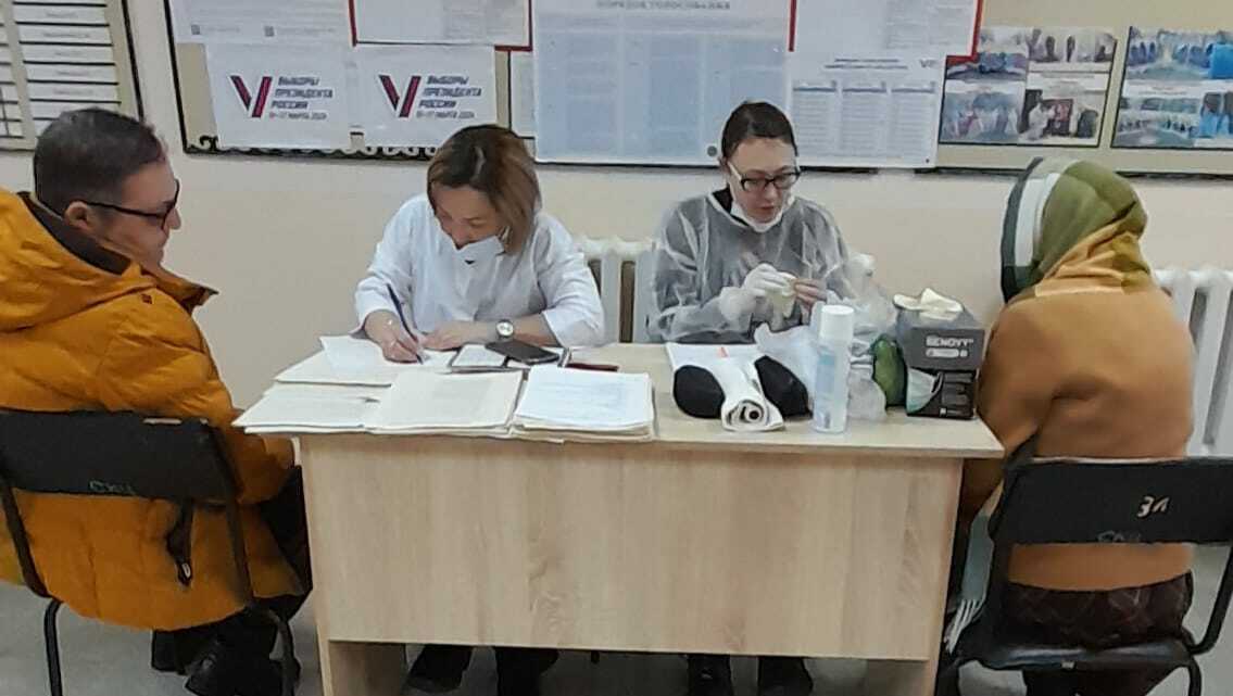 Голосовали, участие в акциях принимали жители Альшеевского района
