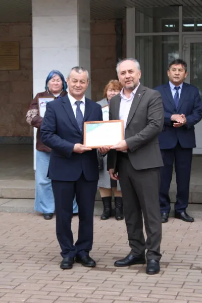 В Альшеевском районе навали победителей конкурса паласа "Веков связующая нить"