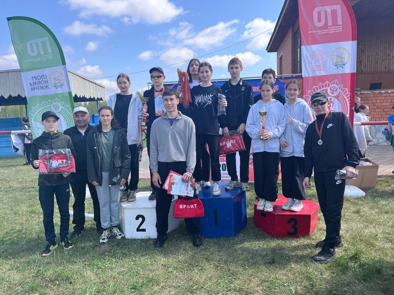 В Альшеевском районе прошли легкоатлетическая эстафета и велокросс