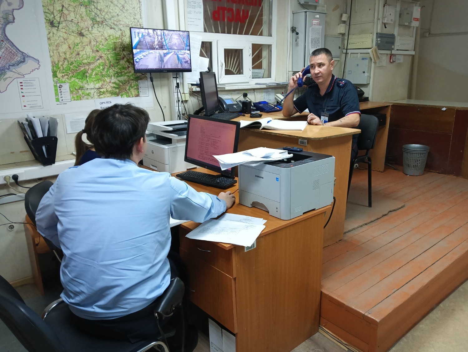 В Альшеевском районе условные террористы напали на учреждение Минобороны