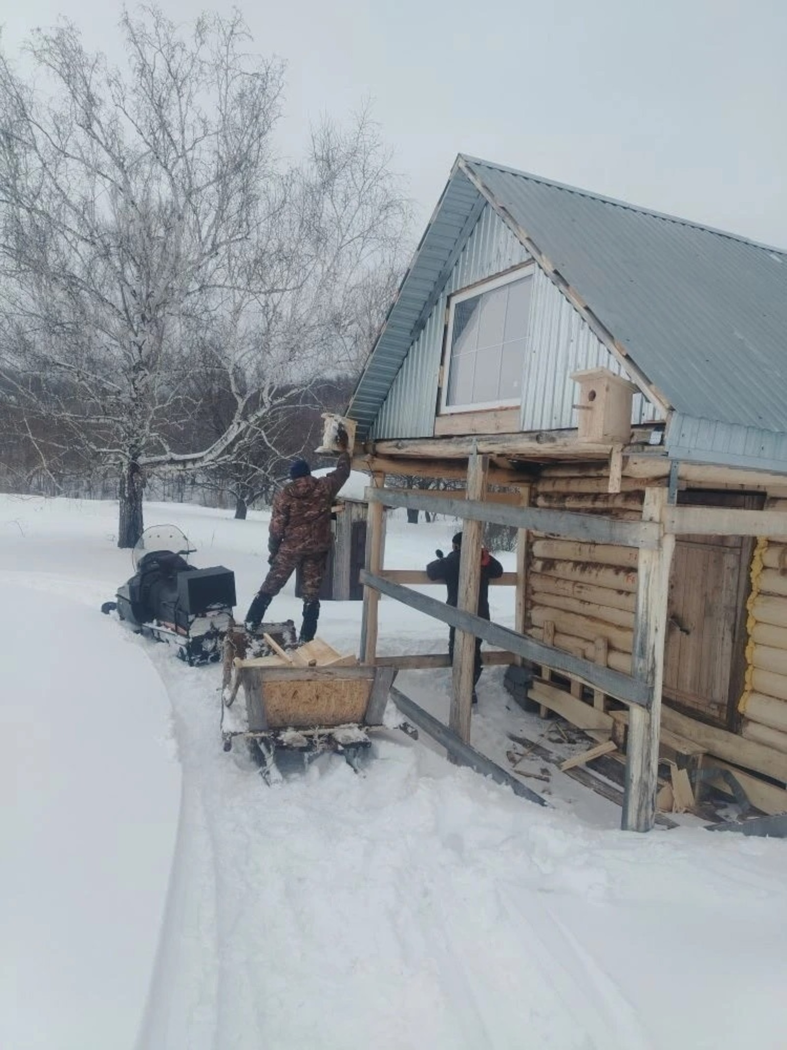 В природном парке «Зилим» появились новые скворечники