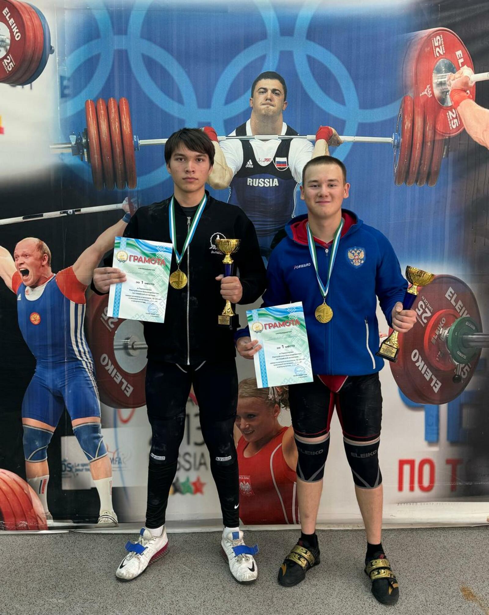 Наши тяжелоатлеты снова лучшие