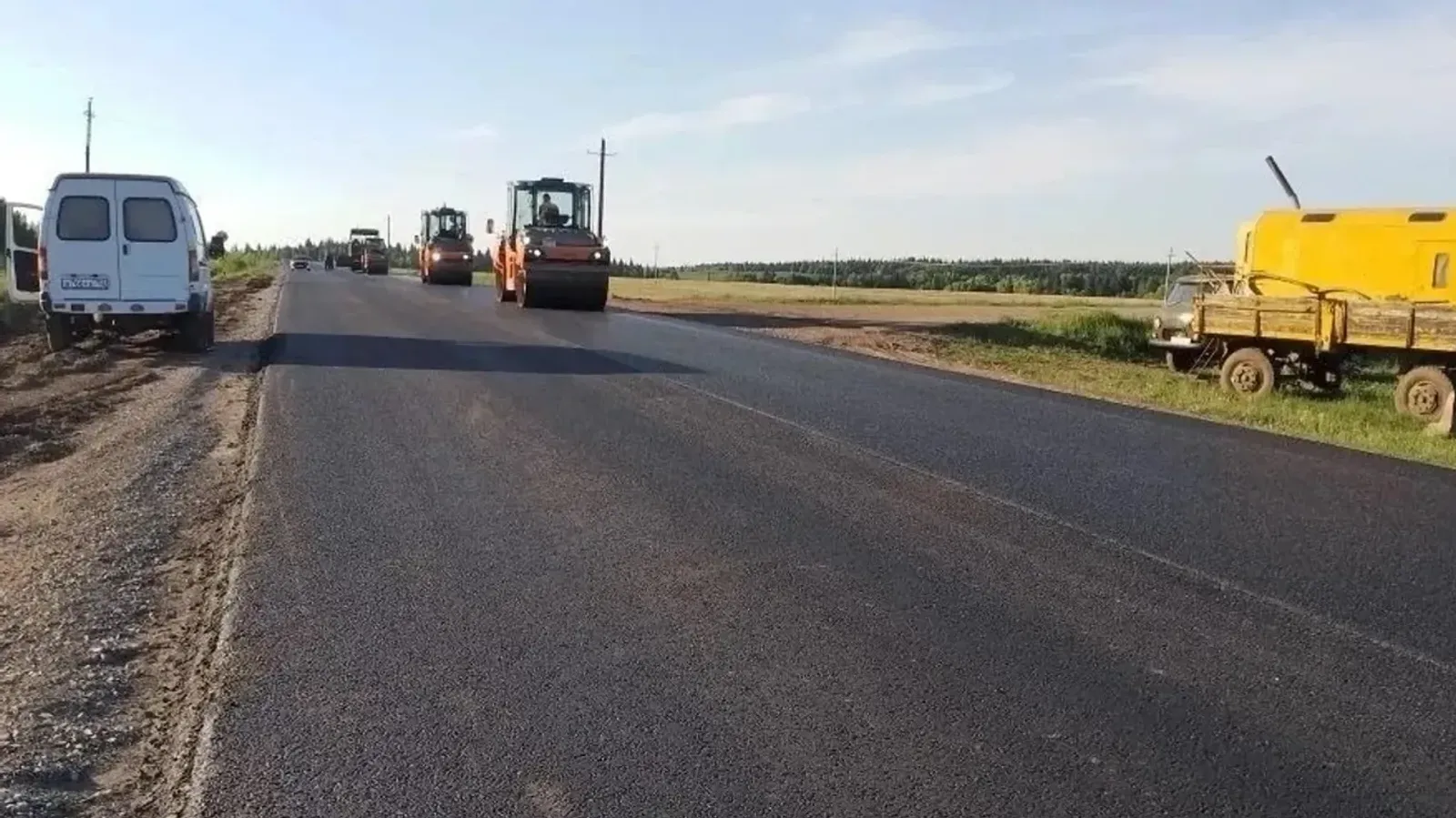 В Башкирии приступили к ремонту дороги, соединяющей три района