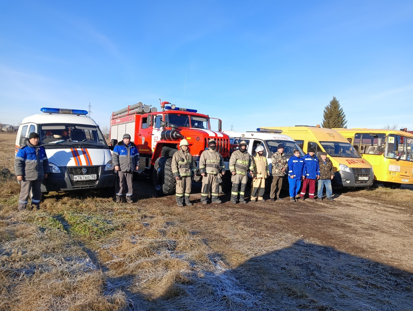 В Альшеевском районе условные террористы напали на учреждение Минобороны