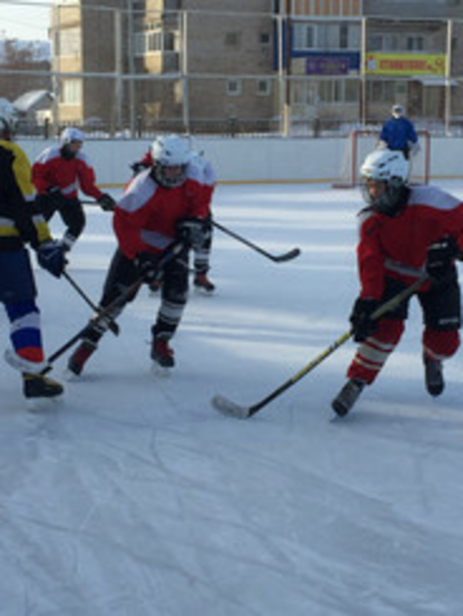 В Альшеевском районе прошли соревнования юных хоккеистов