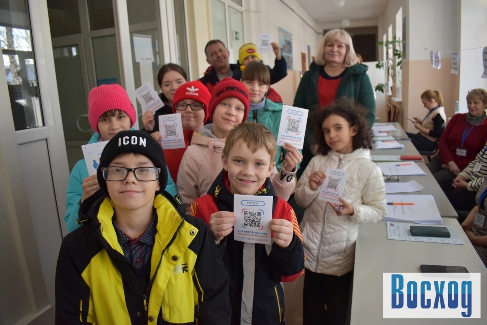 В Башкирии на выборах проголосовала семья, воспитывающая 14 детей