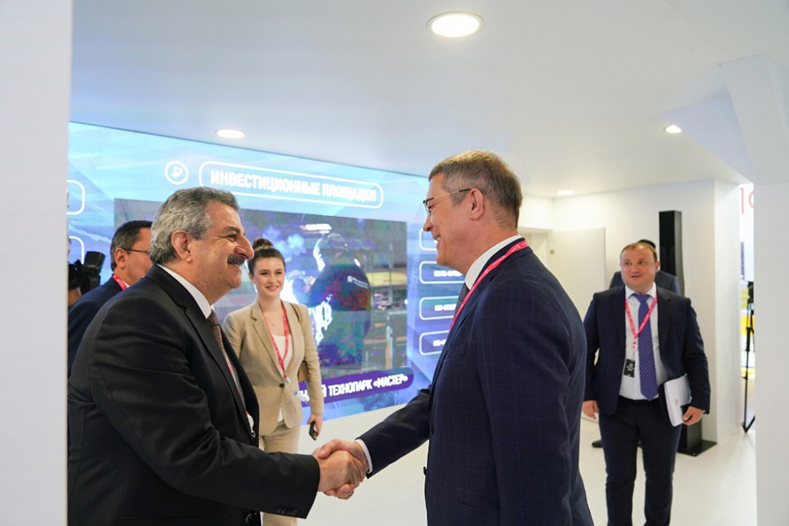 Встреча с заместителем министра промышленности и технологий Турции Хасаном Бюйюкдеде