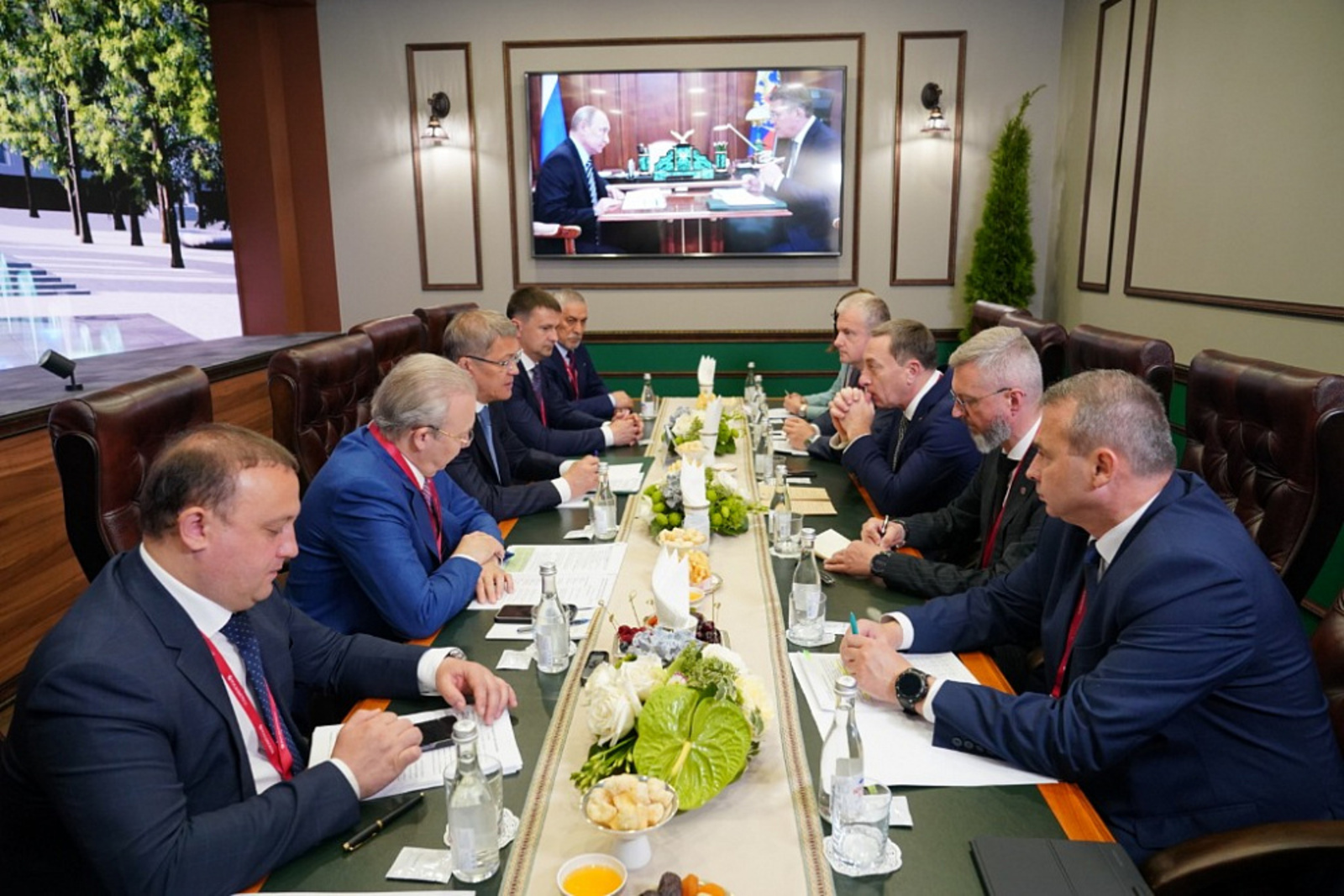 Встреча с первым заместителем Премьер-министра Беларуси Николаем Снопковым