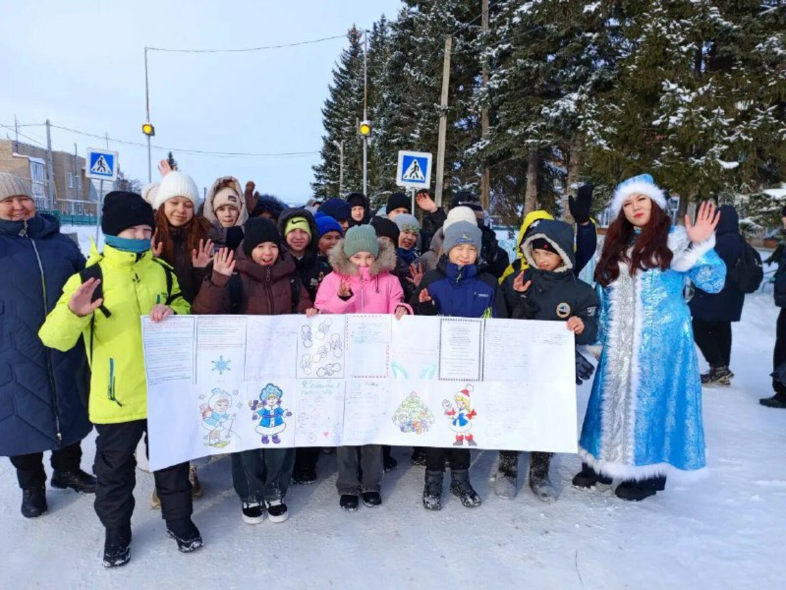 Новый год в районе начался с "Забега обещаний"