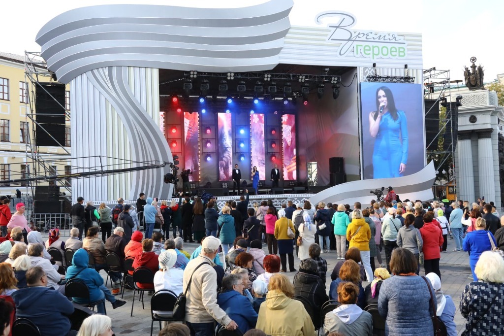 В день рождения Героя России Минигали Шаймуратова в Уфе прошёл фестиваль патриотической песни «Время героев»