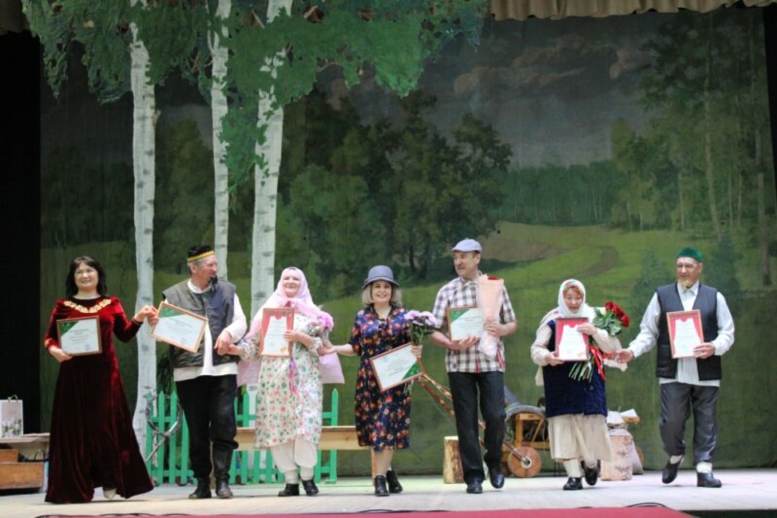 Еще одна премьера башкирского народного театра «Тамаша» прошла с аншлагом