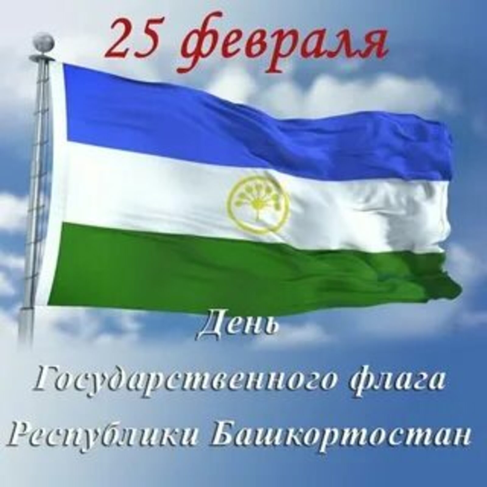 Сегодня – День Государственного флага Республики Башкортостан