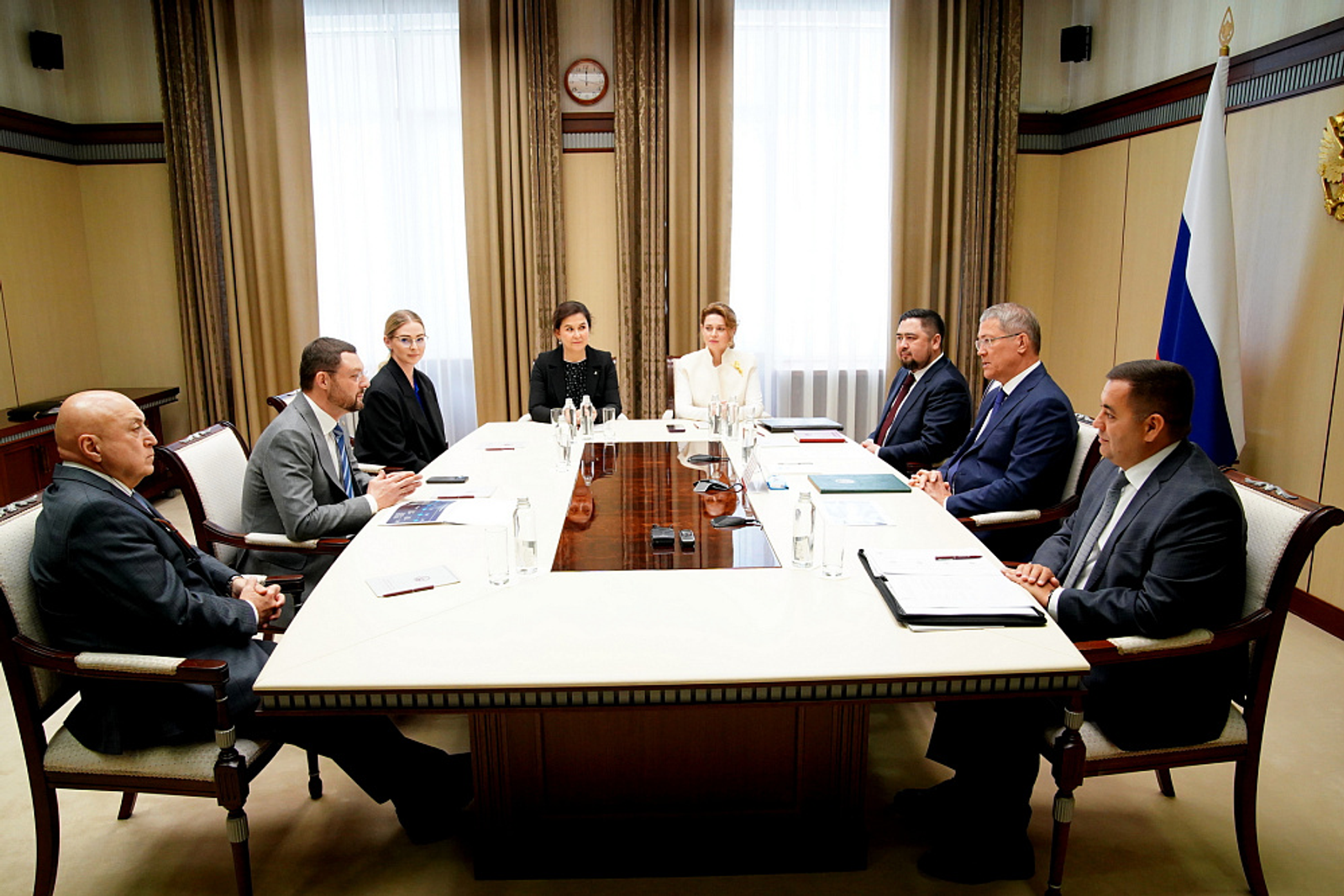 Встреча с президентом Российской академии художеств Василием Церетели