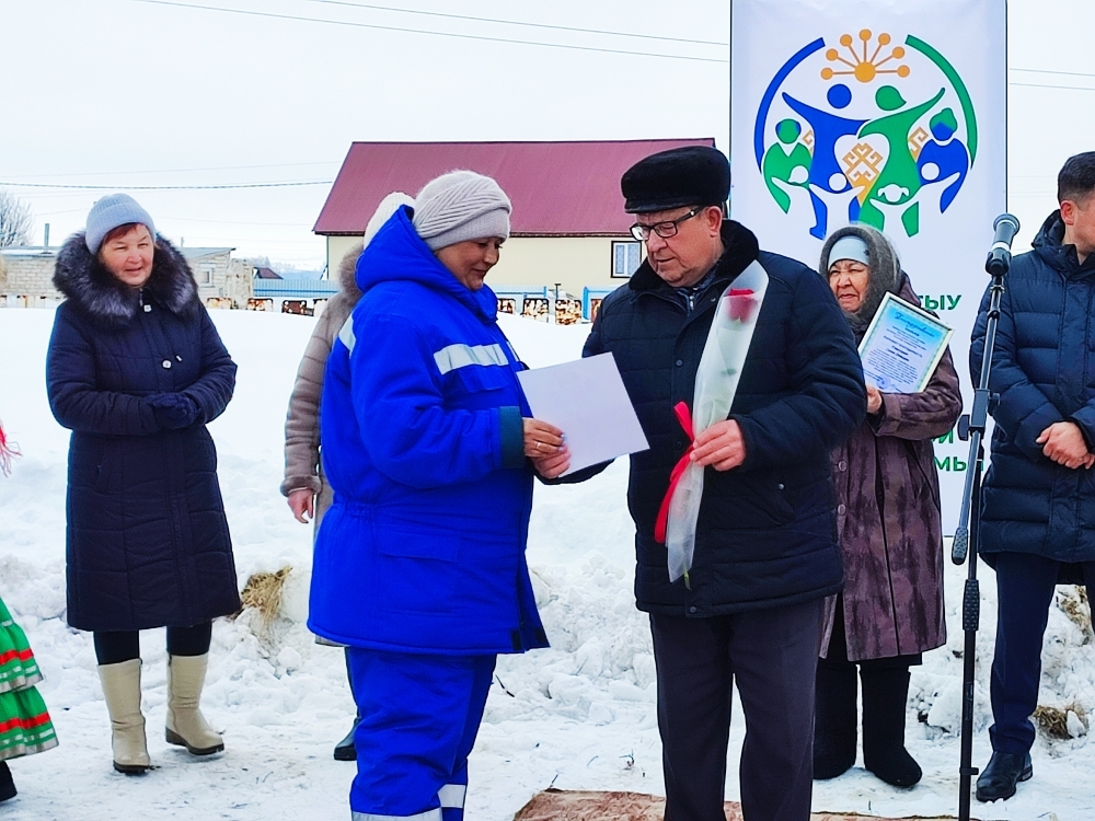 В Альшеевском районе прошли захватывающие зимние конноспортивные скачки