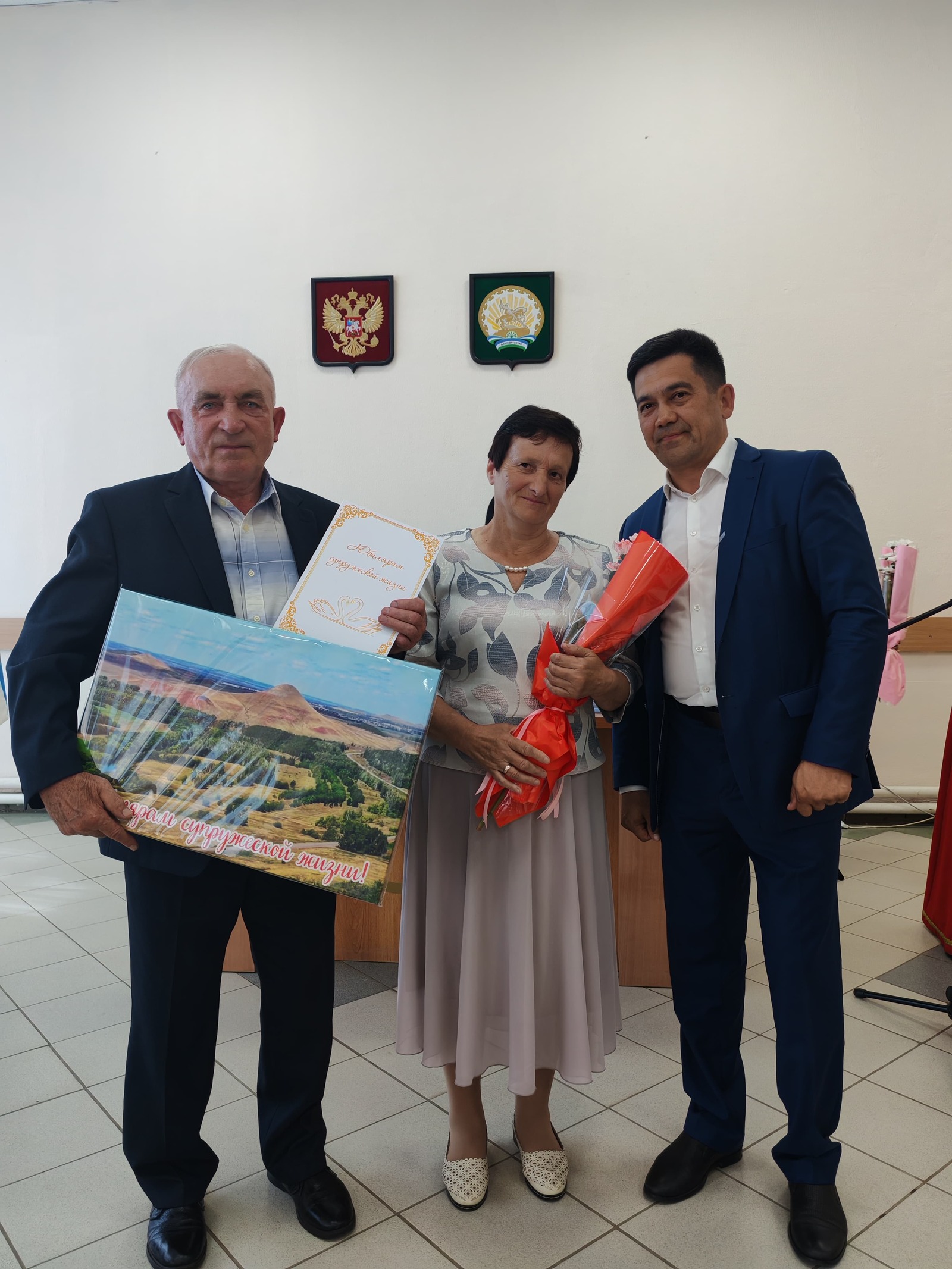 Семья Дымовых из села Крымский отметила полувековой юбилей