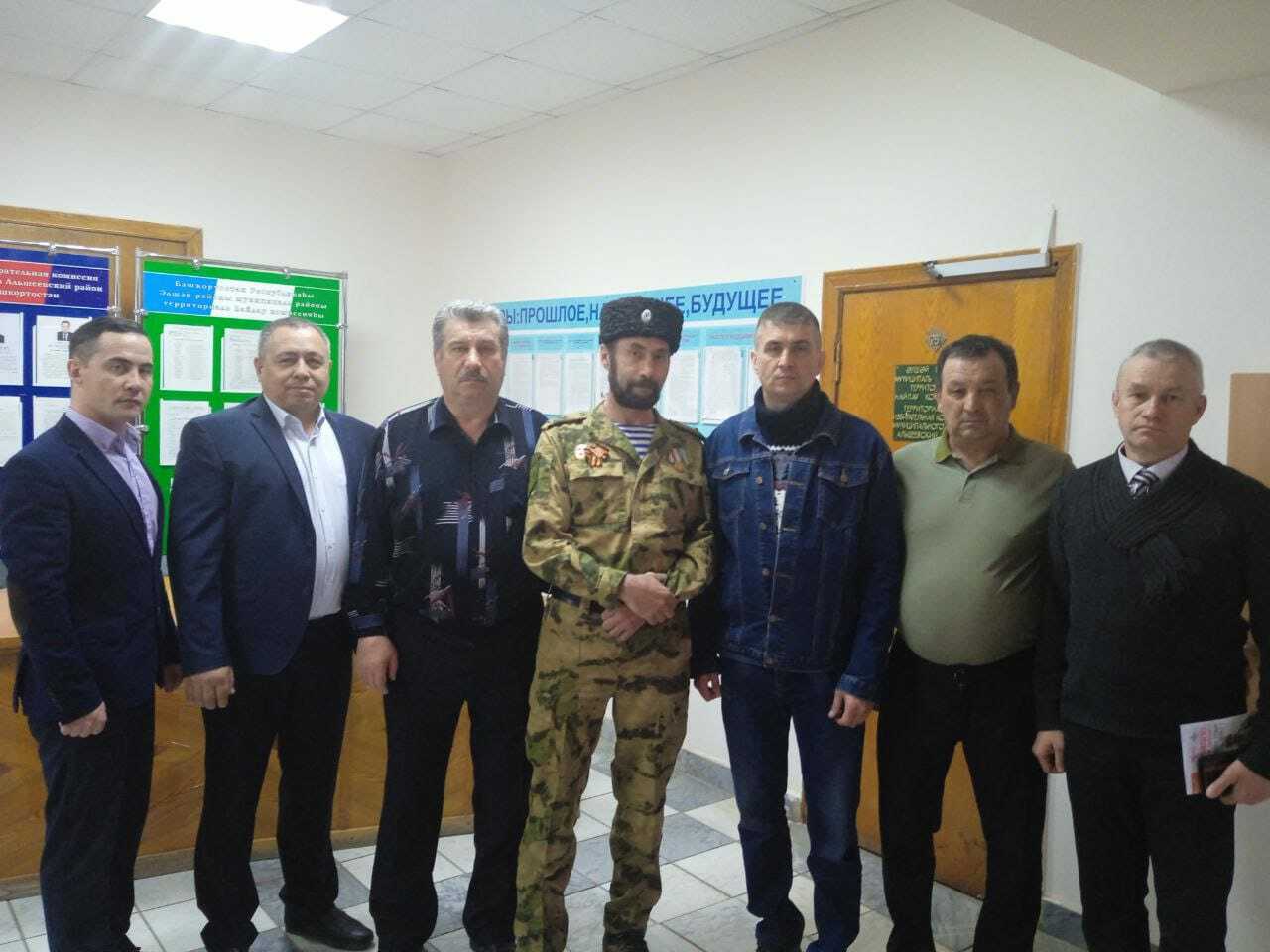 Ветераны боевых действий и участники СВО Альшеевского района встретились с будущими контрактниками