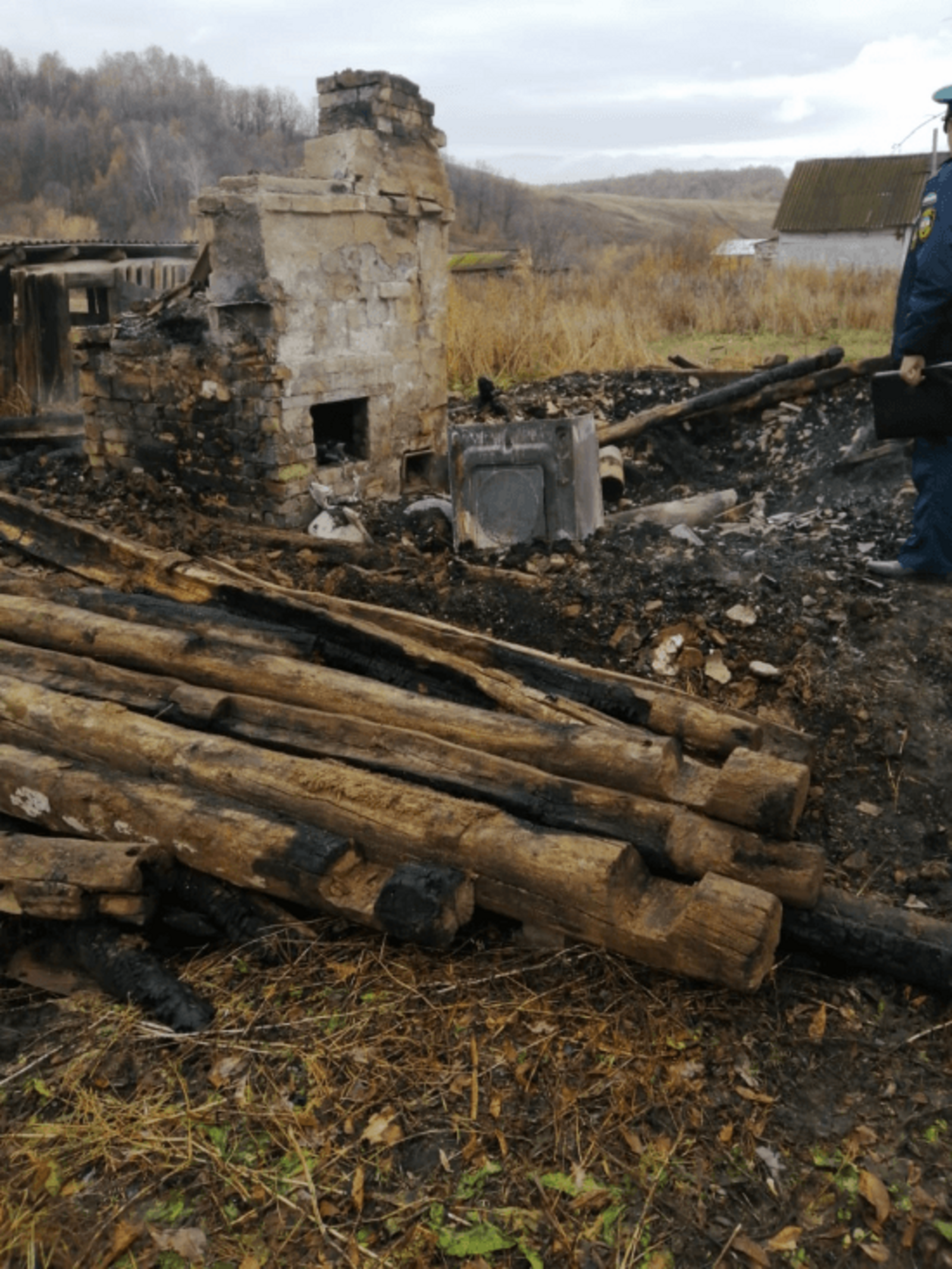 В Альшеевском районе в пожаре погиб 45-летний мужчина