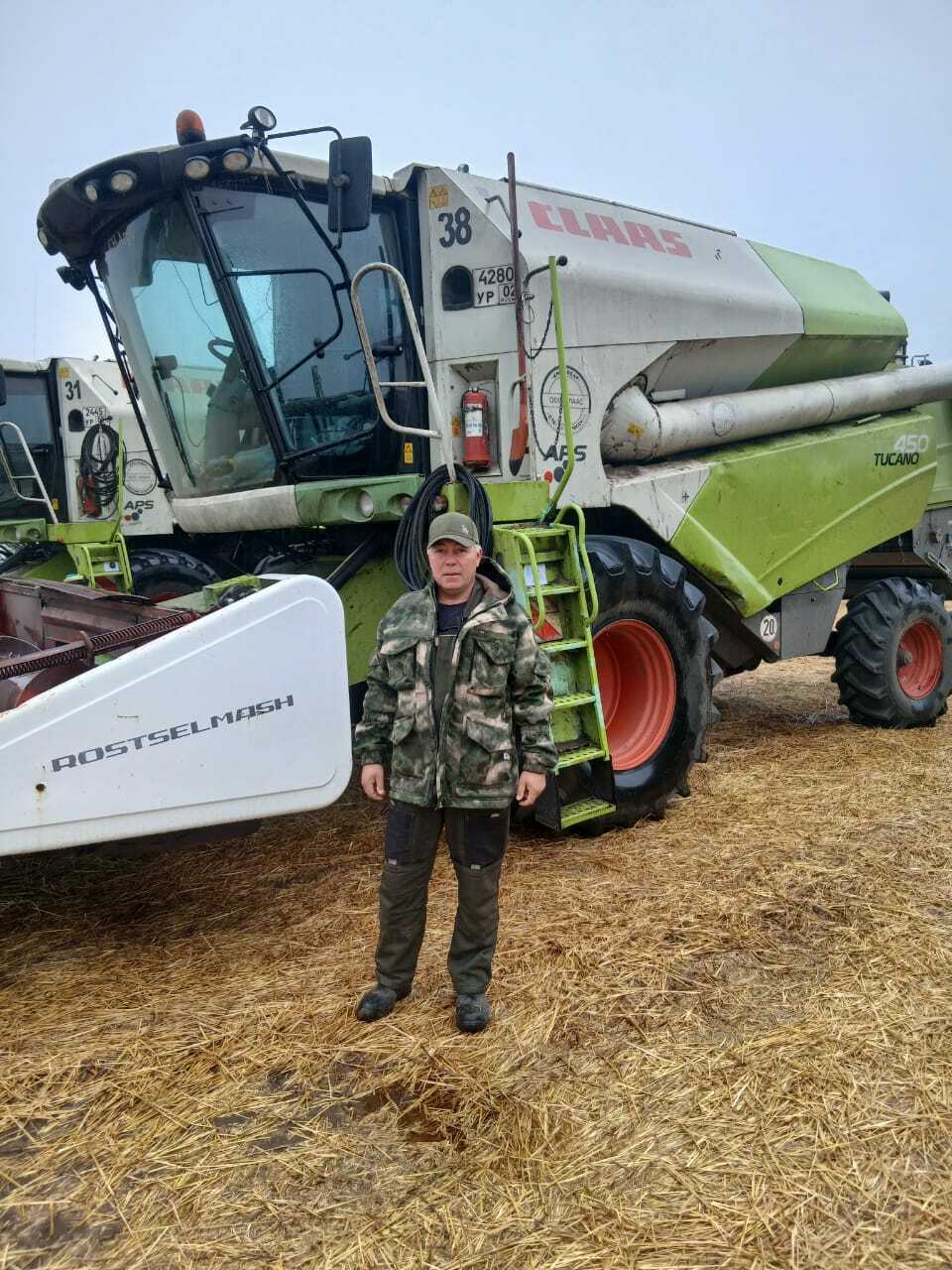 В Альшеевском районе назвали лучших комбайнеров на уборке зерновых культур