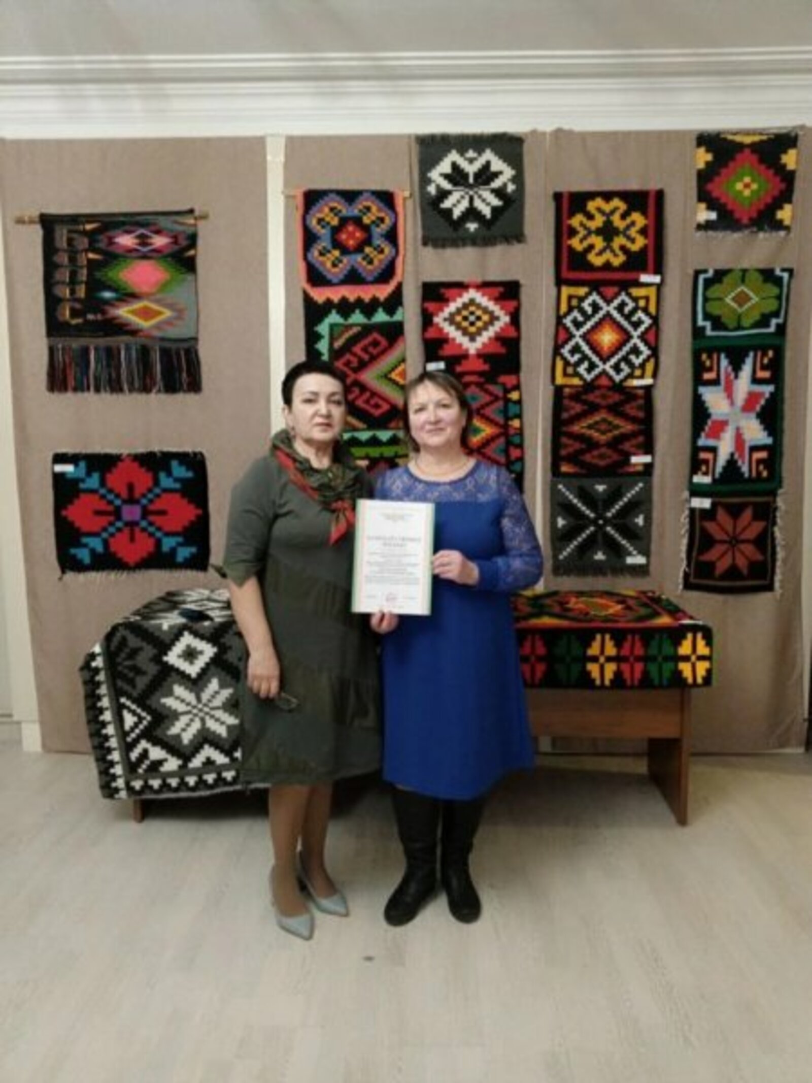 Альшеевская мастерица приняла участие в конкурсе «Палас-гордость Башкортостана»