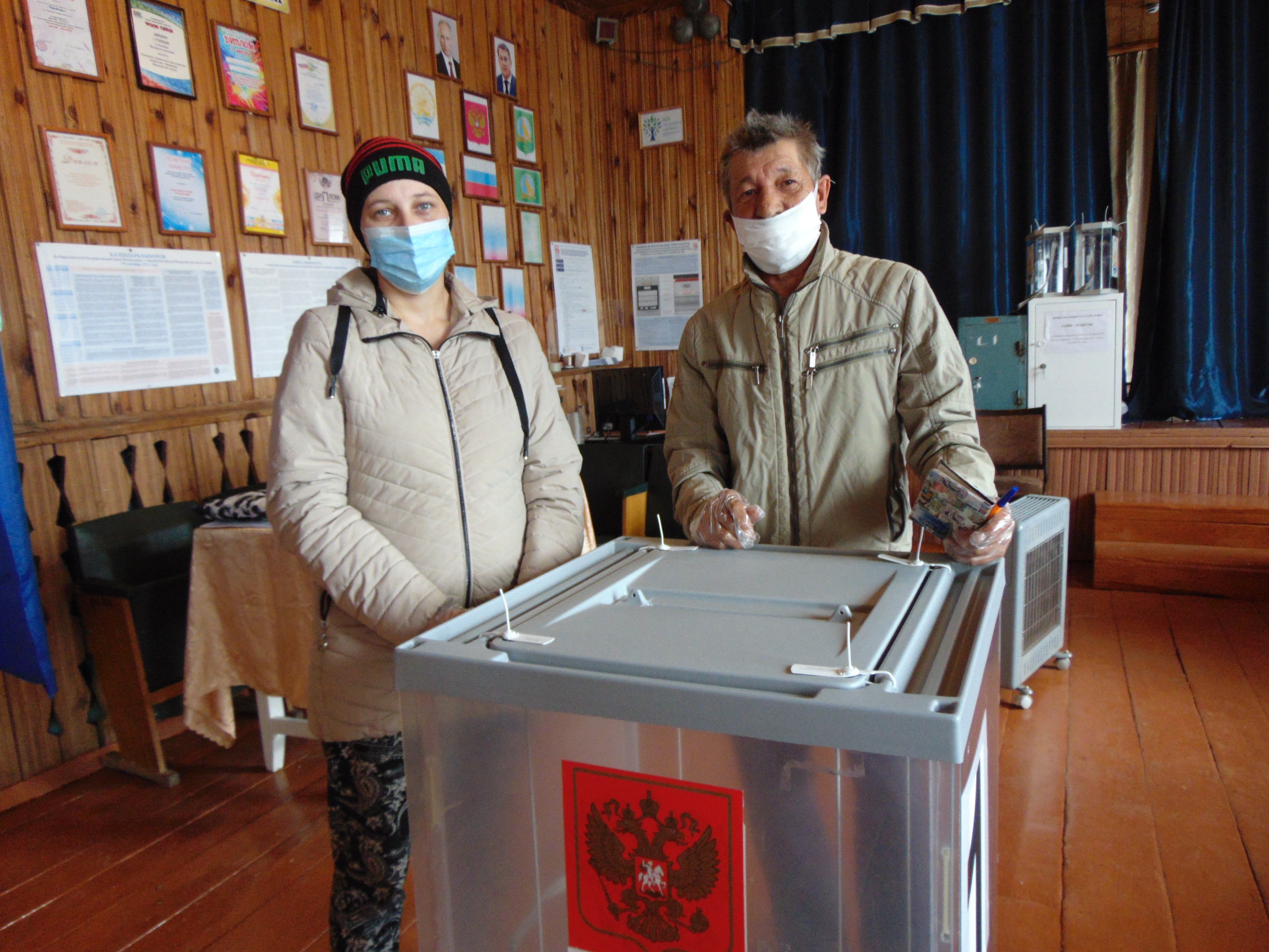 За стабильность в стране голосуют альшеевцы