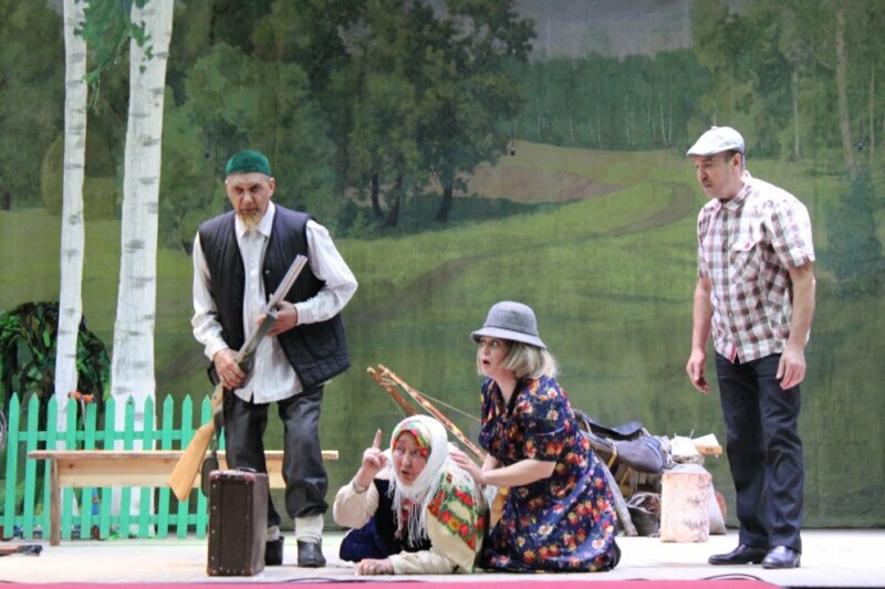 Еще одна премьера башкирского народного театра «Тамаша» прошла с аншлагом