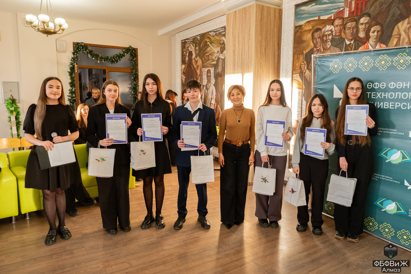 Альшеевские школьницы стали призерами республиканской олимпиады