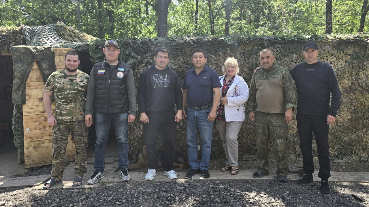 Доставлена очередная гумпомощь в зону СВО