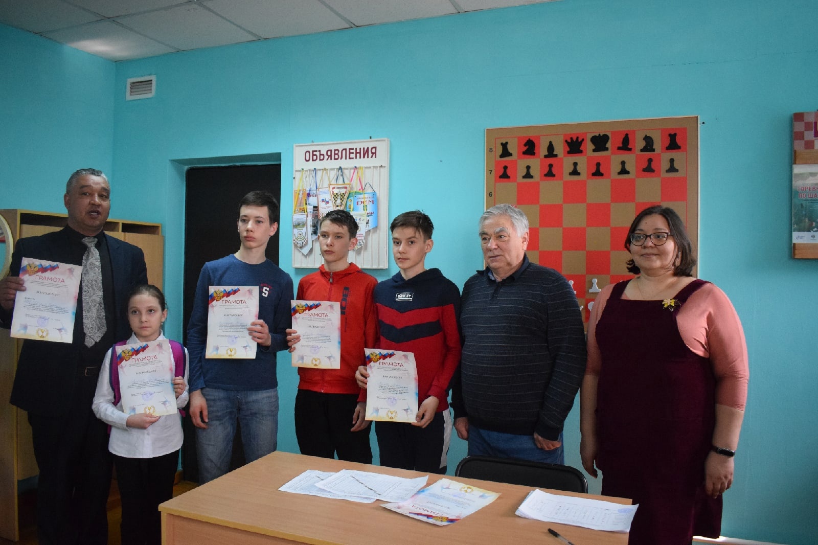 В селе Раевский прошли зональные соревнования по шахматам