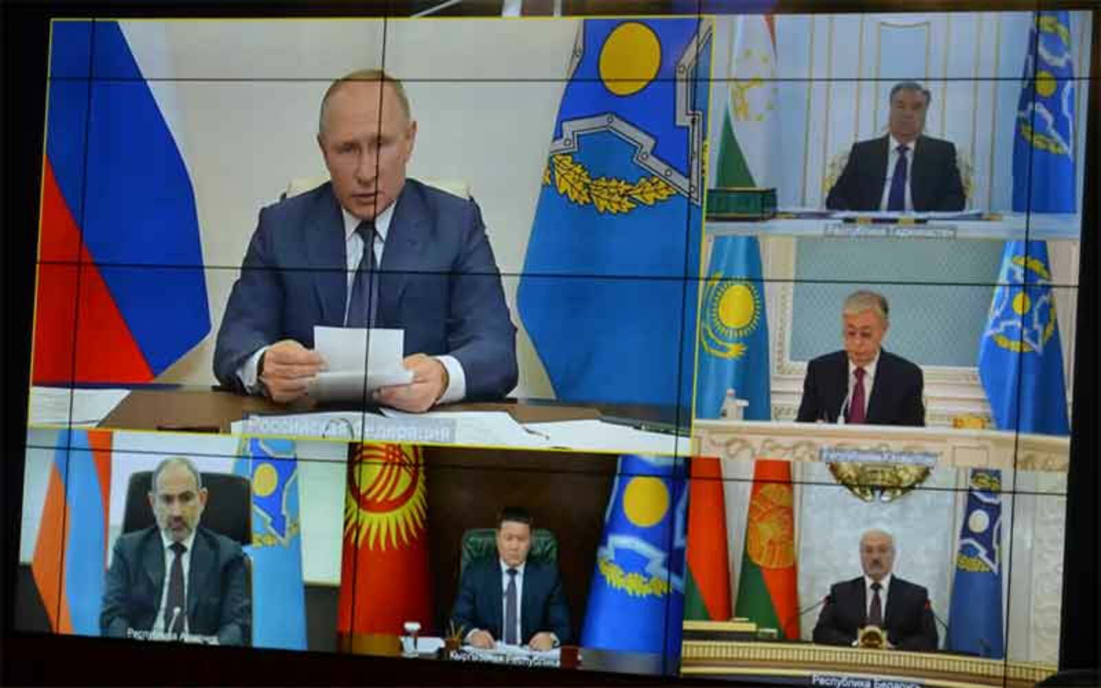 Владимир Путин примет участие в сессии Совета коллективной безопасности ОДКБ