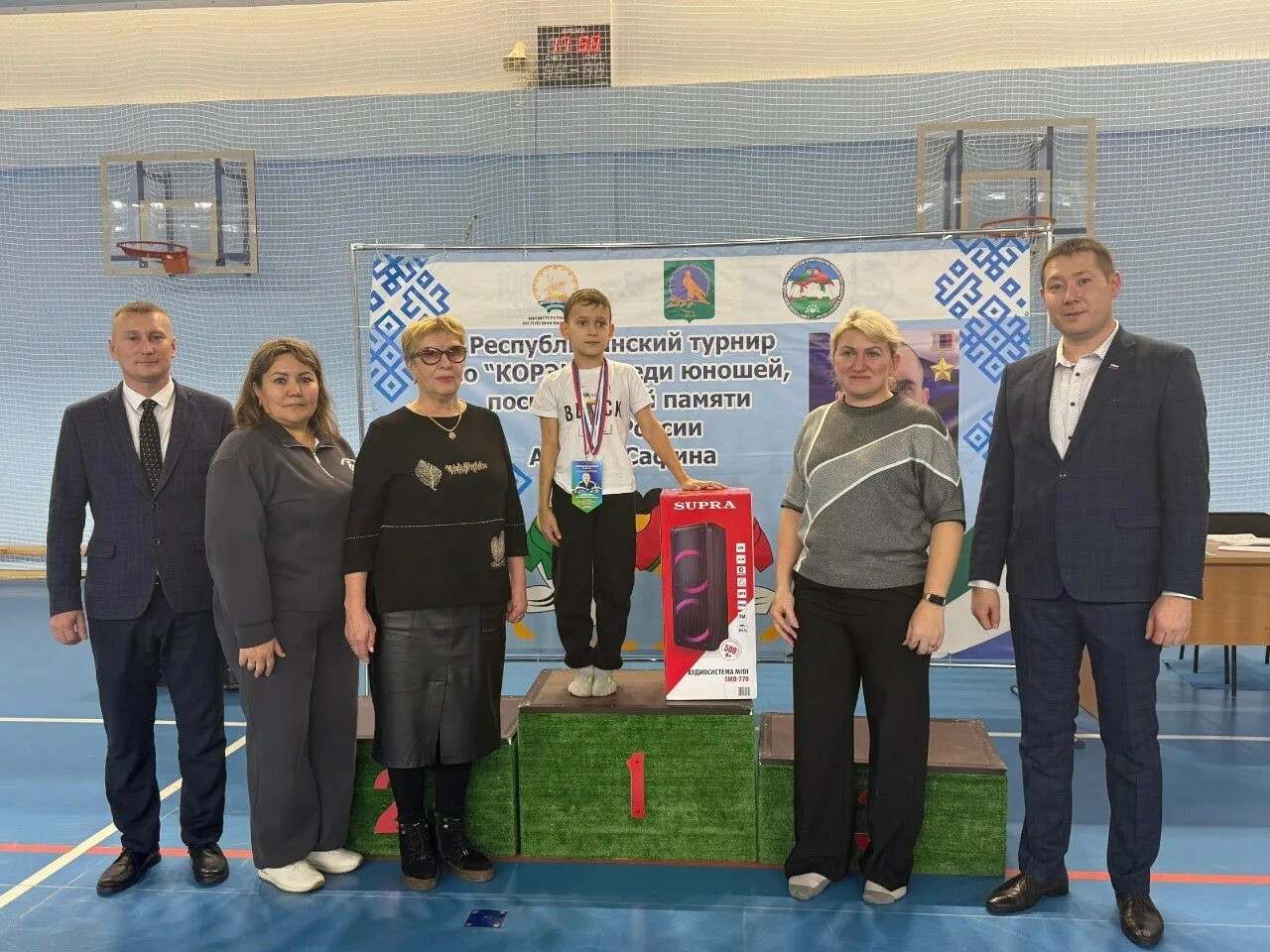 В районе прошел турнир по борьбе куреш памяти Алмаза Сафина