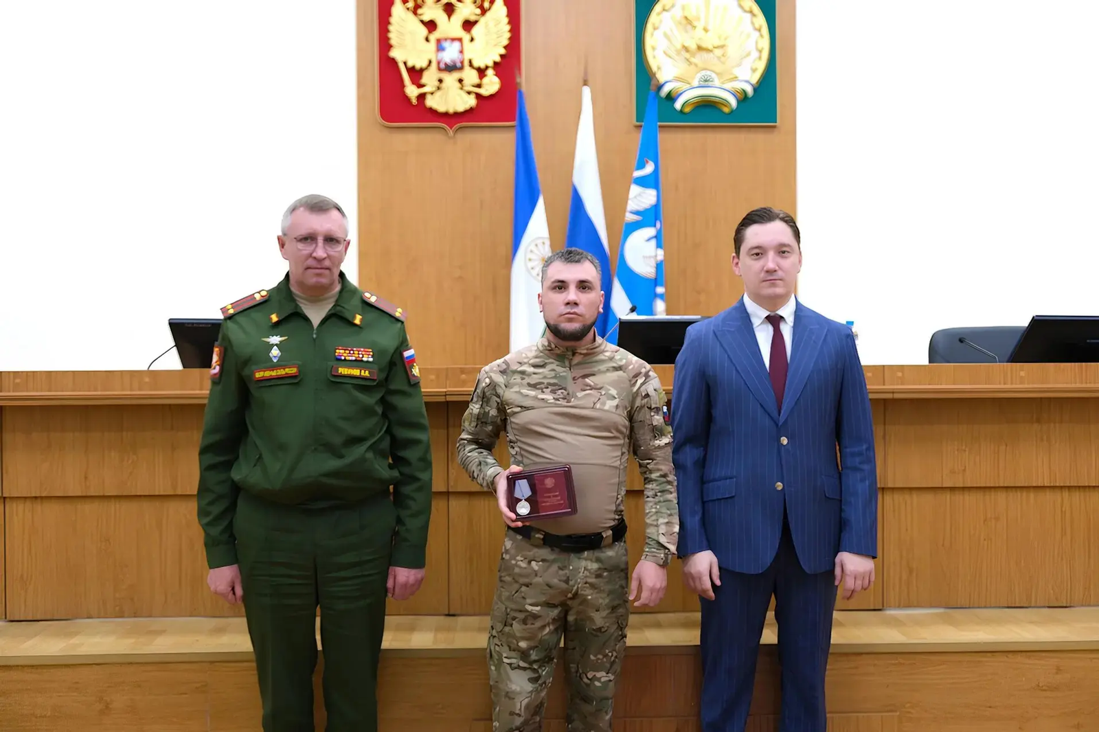 Путин наградил медалью «За отвагу» участника СВО из Башкирии