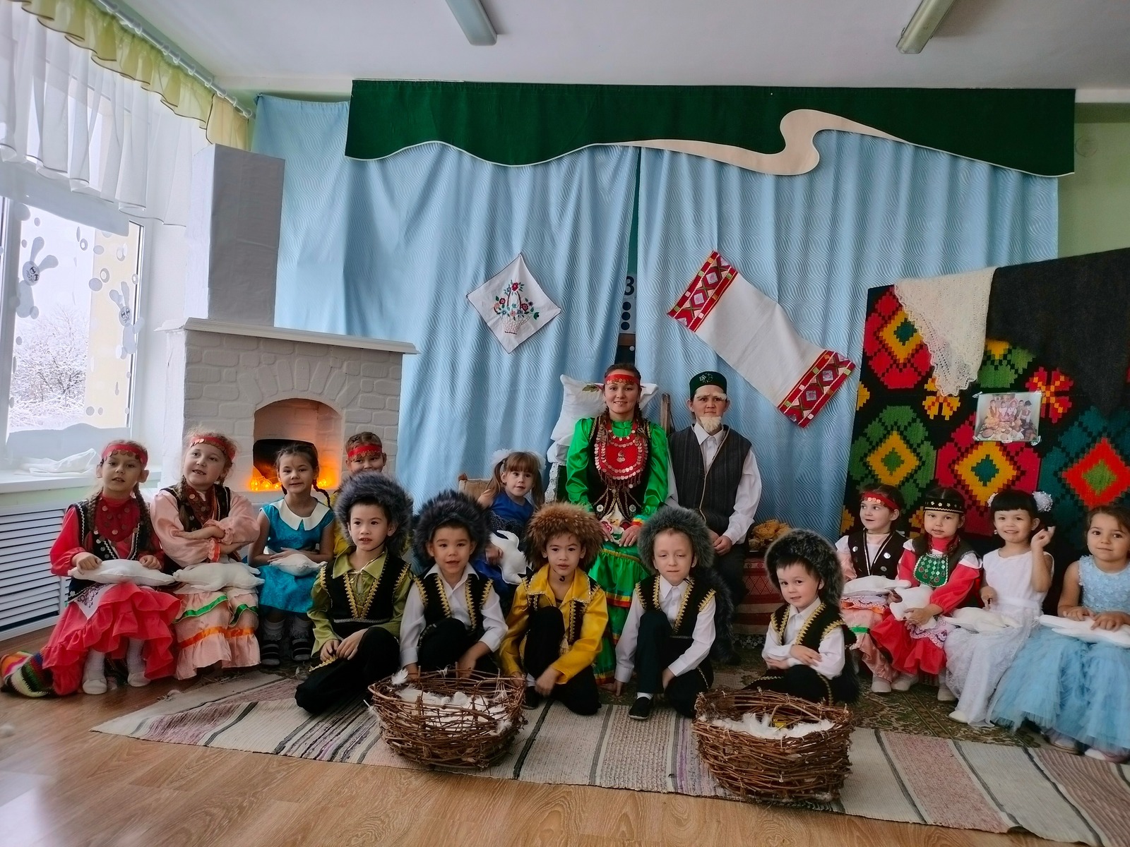 В детском саду с. Аксеново провели фольклорный праздник «Каҙ өмәһҽ»