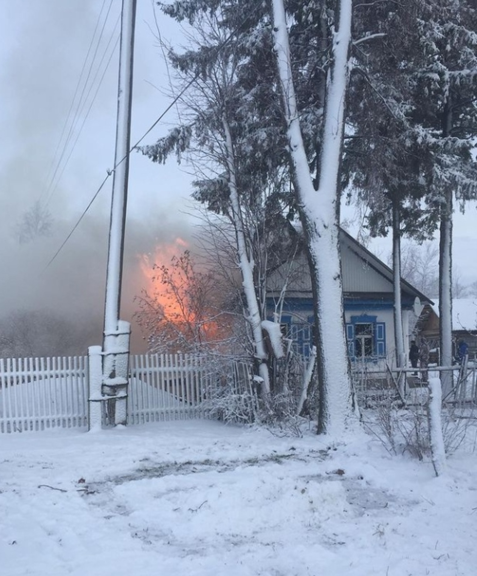 В селе Альшеевского района произошел пожар со смертельным исходом