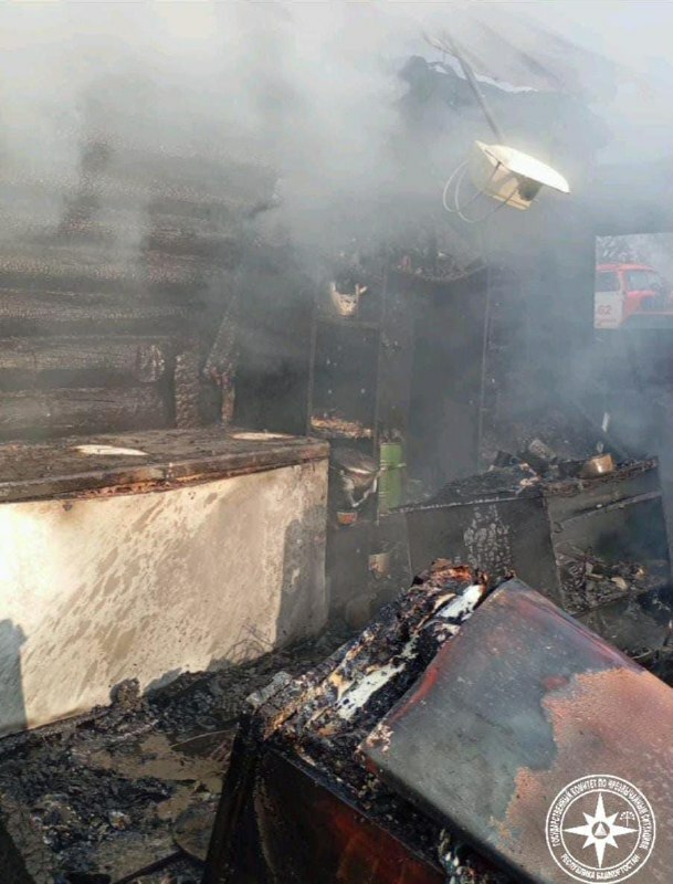 В Альшеевском районе произошел пожар в жилом доме