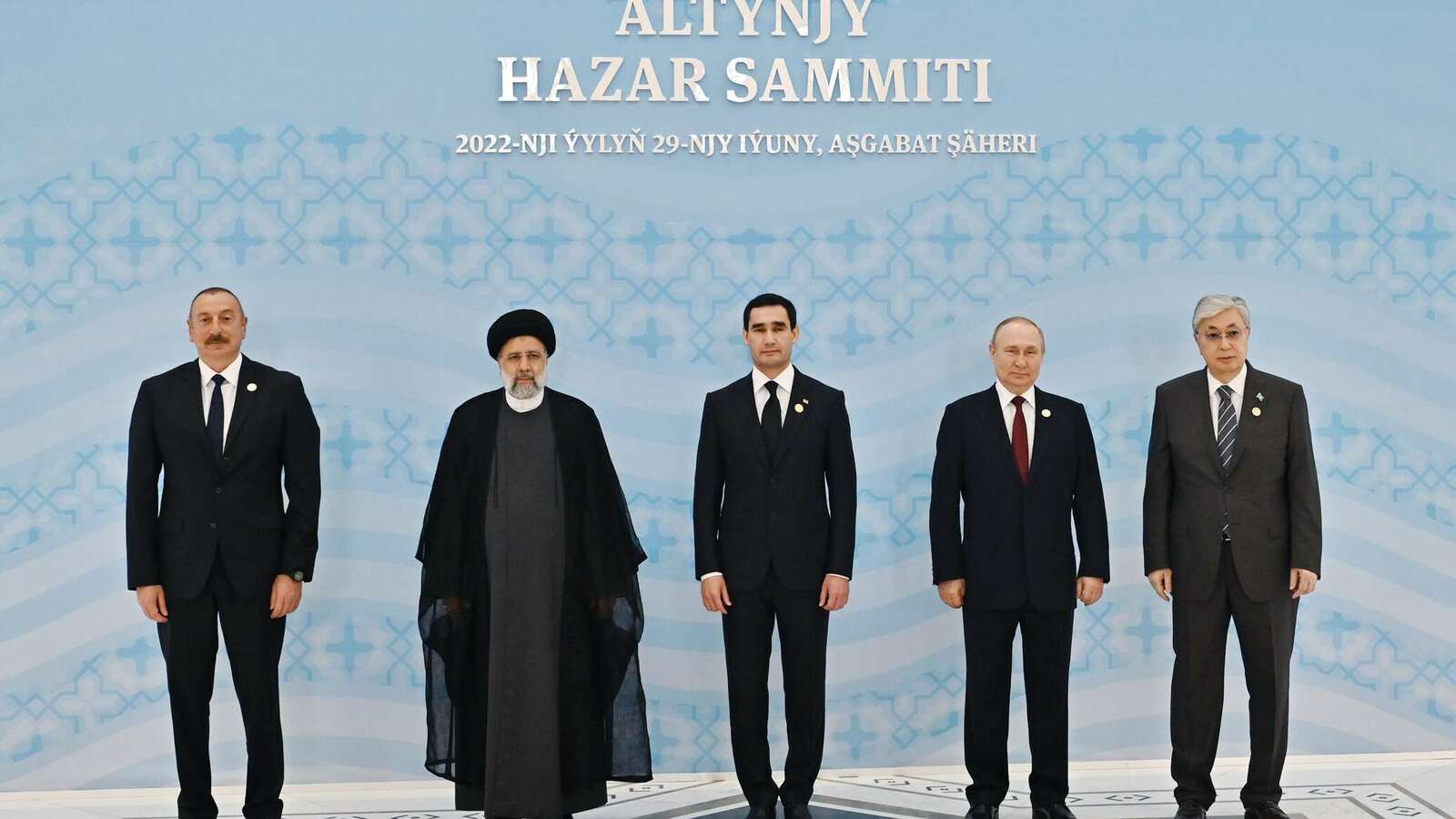Путин принял участие в шестом Каспийском саммите
