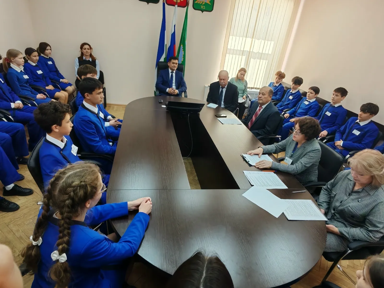 В Альшеевском районе прошел День открытых дверей с будущими избирателями