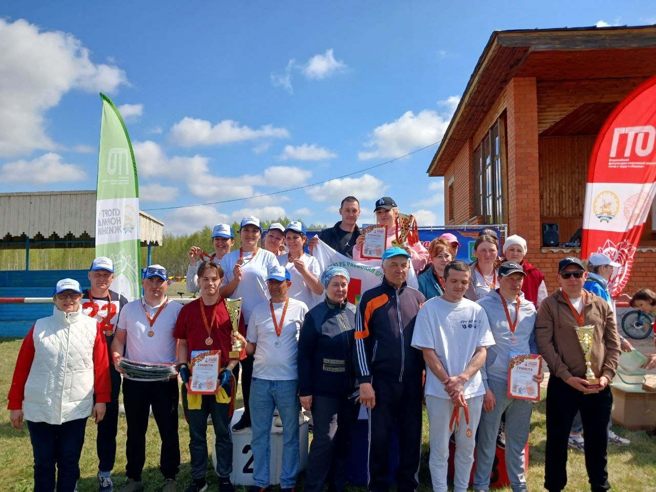 В Альшеевском районе прошли легкоатлетическая эстафета и велокросс