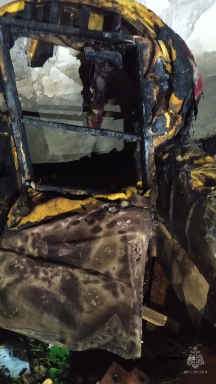 В Альшеевском районе в пожаре погиб человек