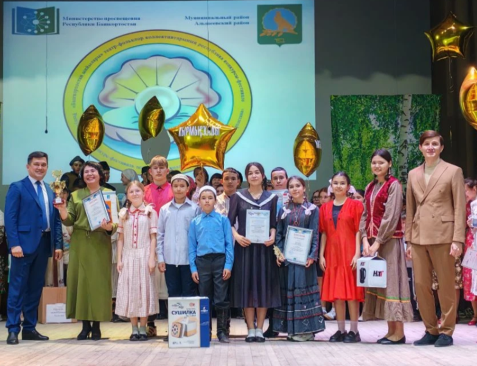 В Альшеевском районе зажглись новые «Жемчужины Башкортостана»
