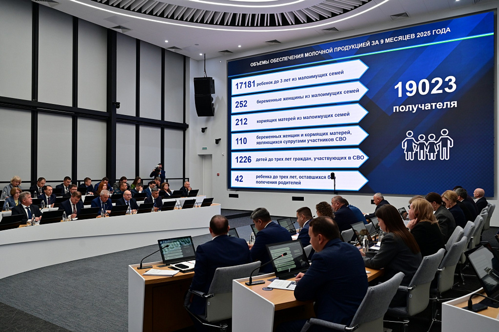 Более 19 тыс. льготников бесплатно получили продукцию «Молочной кухни»