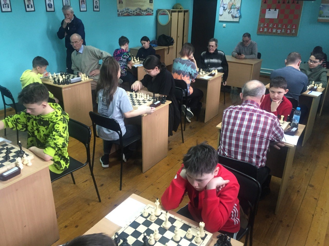 Завершился открытый чемпионат района по шахматам
