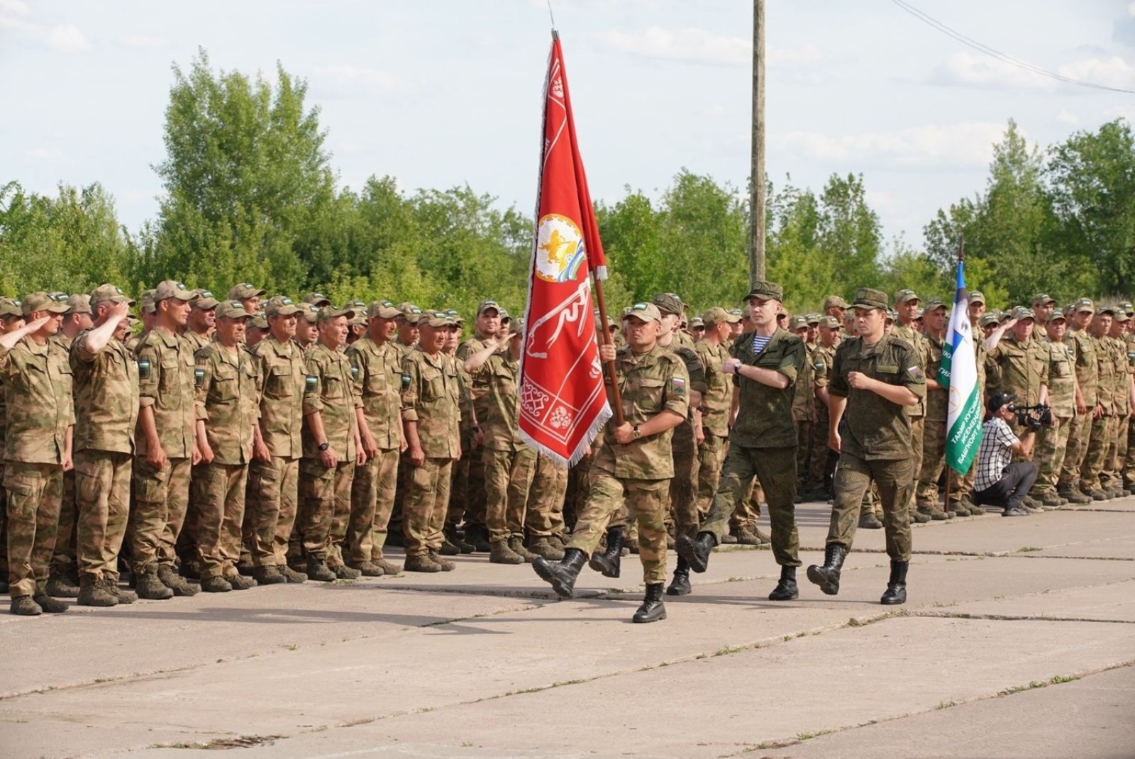 В Уфе пройдет Парад флагов родов войск
