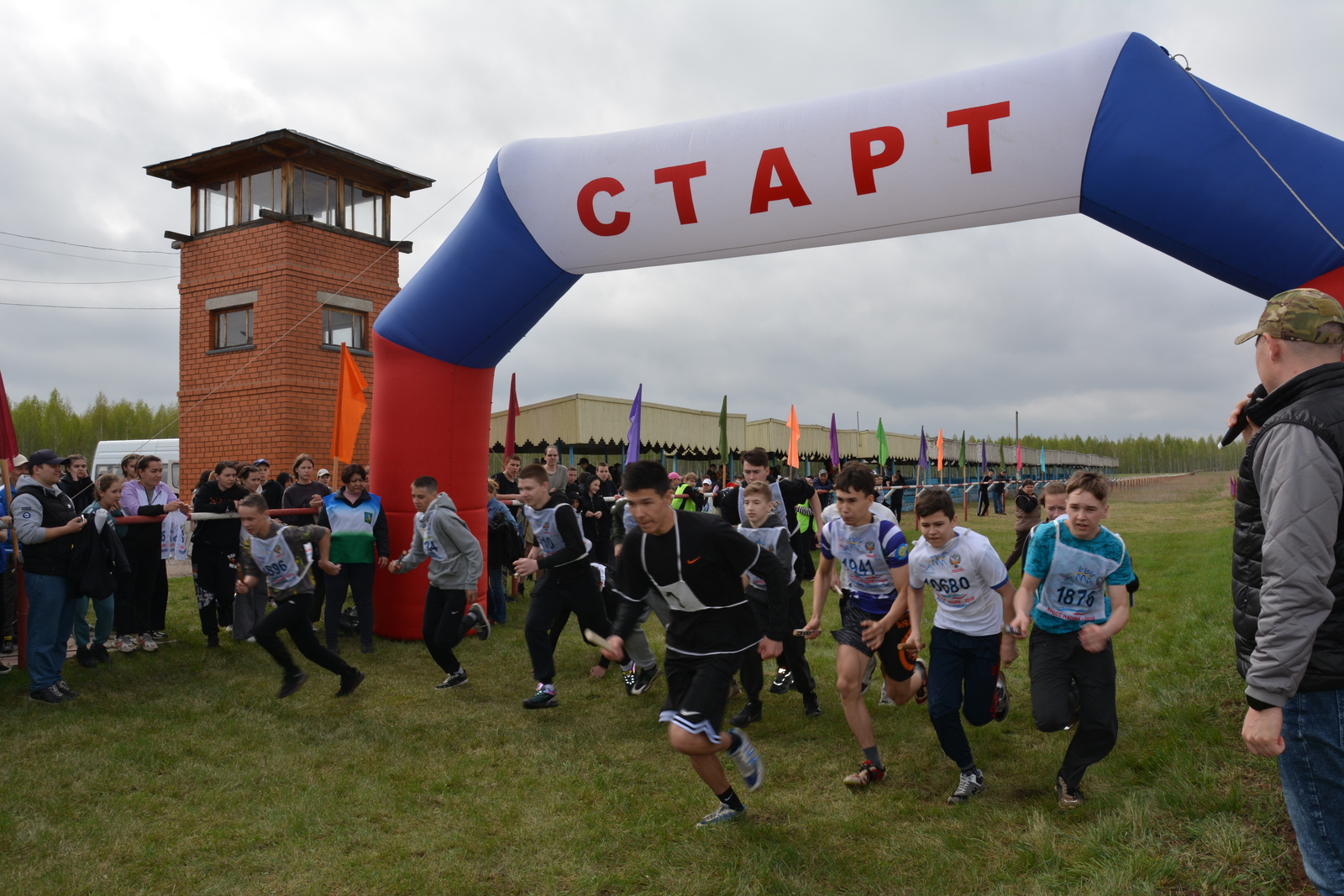 В Альшеевском районе прошли легкоатлетическая эстафета и велокросс