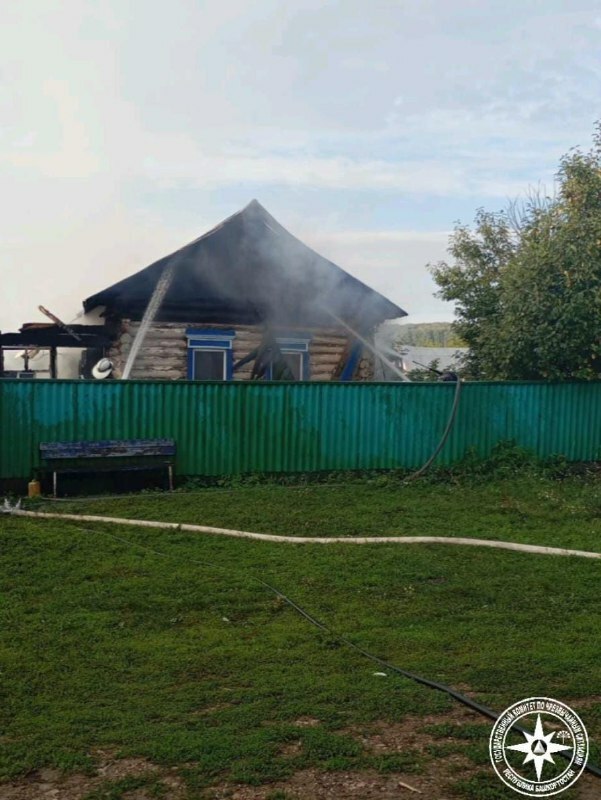 В Альшеевском районе произошел пожар в жилом доме