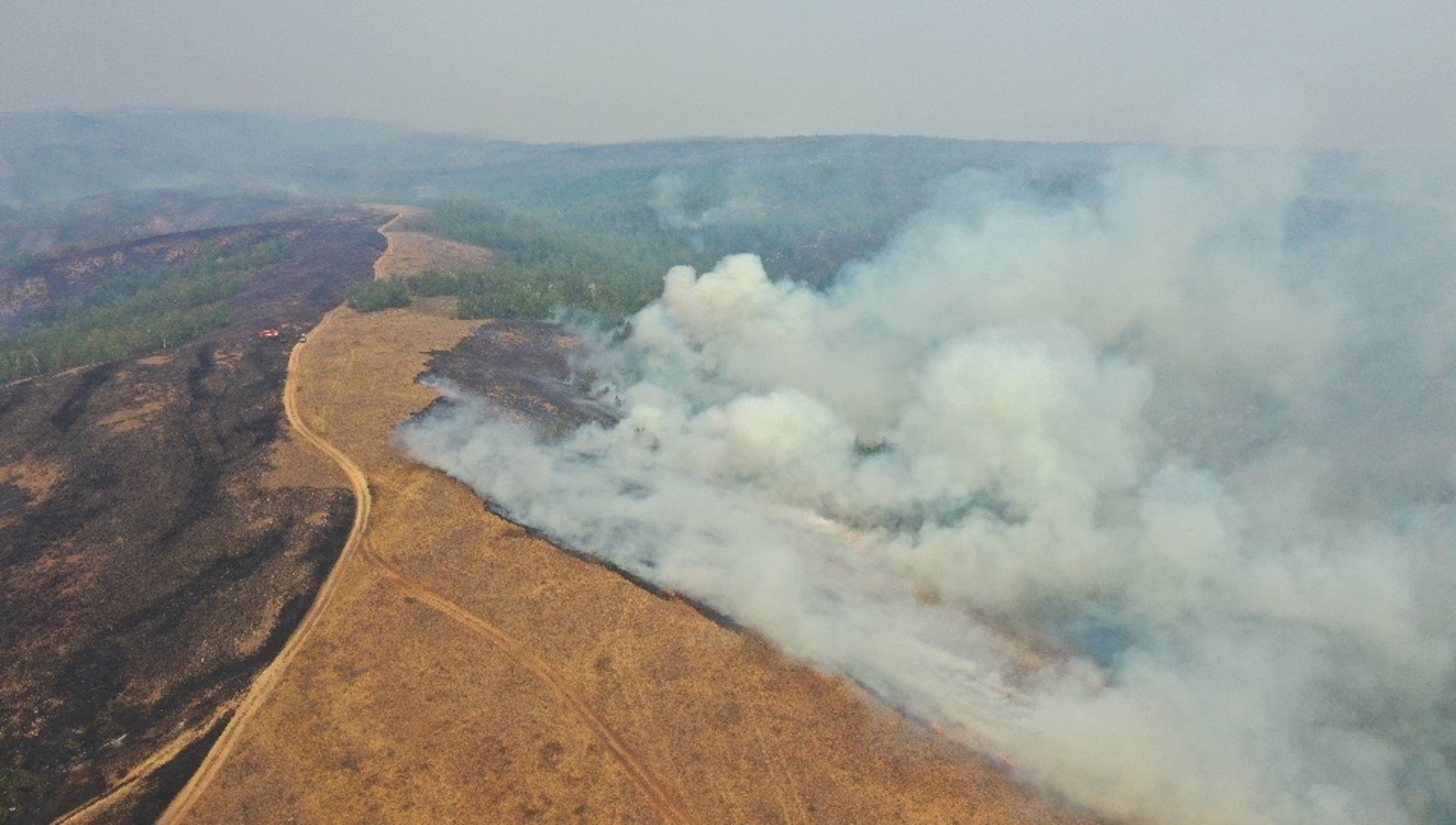 На территории республики продолжают действовать 23 очага лесных пожаров
