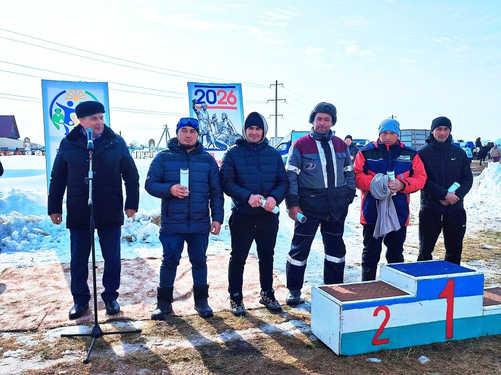 В Альшеевском районе прошли захватывающие зимние конноспортивные скачки