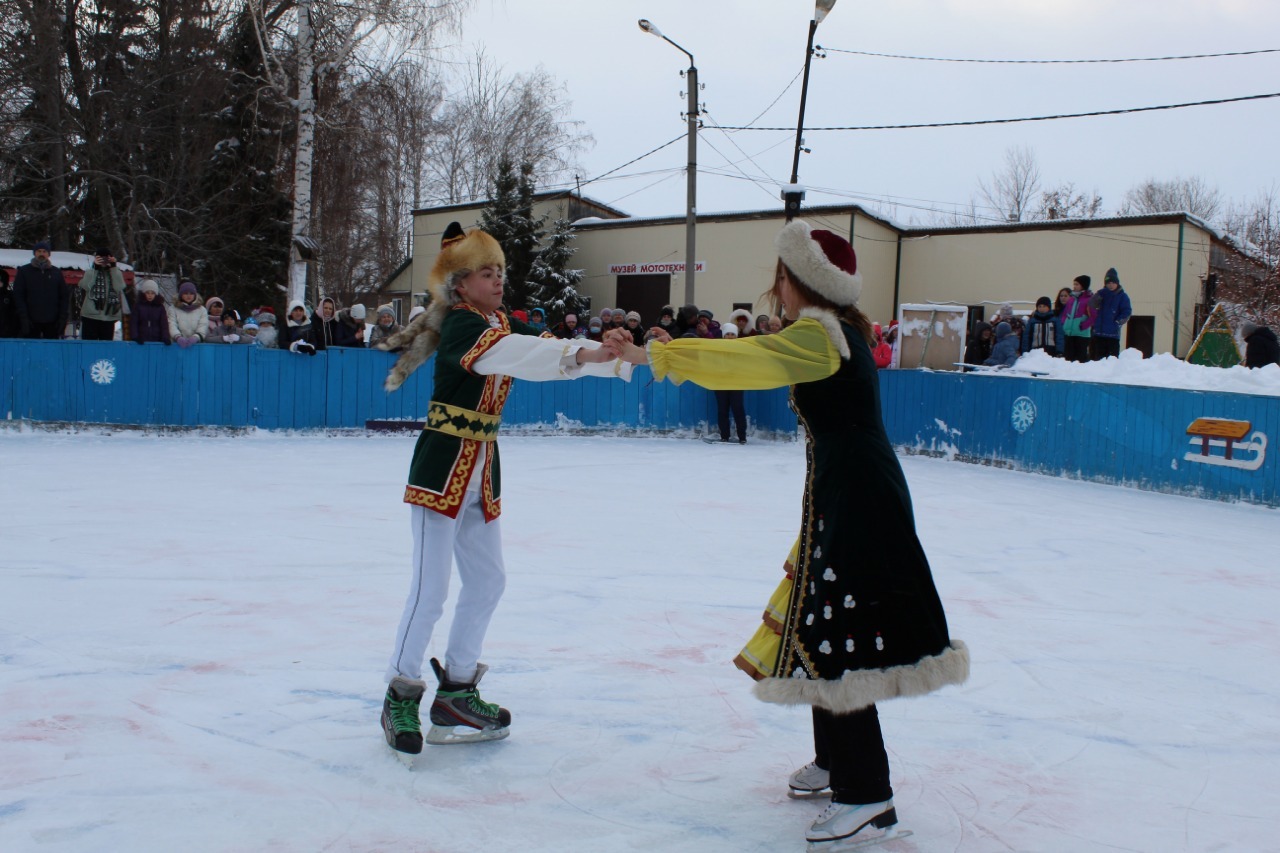 В Альшеевском районе прошли соревнования по фигурному катанию «Танцы на льду»