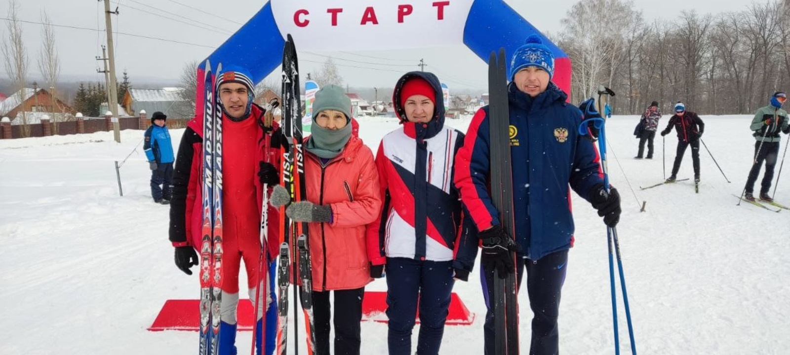 В XXXI Сельских спортивных играх по лыжным гонкам приняли участие и альшеевцы