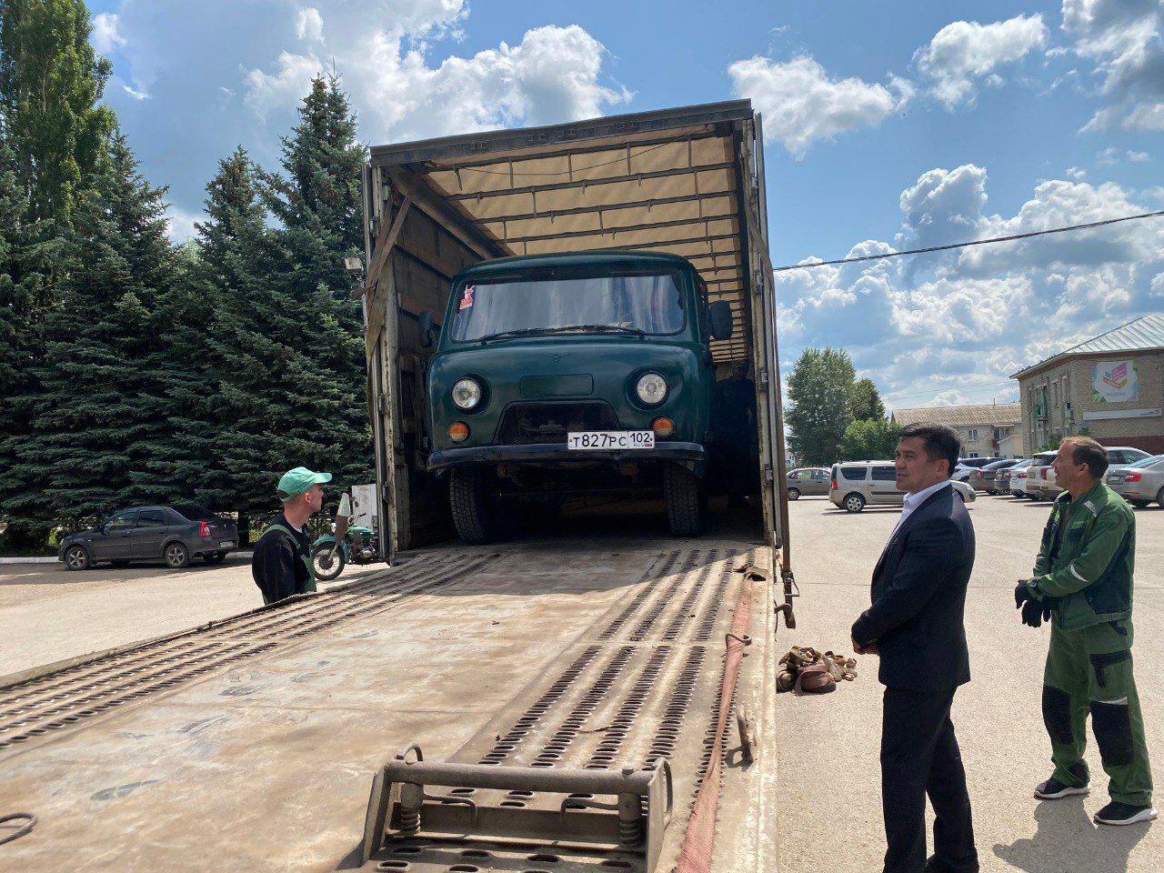Доставлена очередная гумпомощь в зону СВО